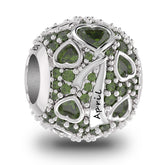 Lakese Garnet S925 Sterling Silver Courage Bead - Eternal Flame for Career & Love