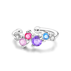 Hypoallergenic Zirconia Ear Cuff Clip