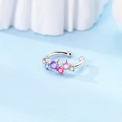 Hypoallergenic Zirconia Ear Cuff Clip