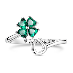 Four-Leaf Clover Ring