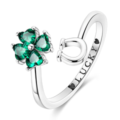 Four-Leaf Clover Ring