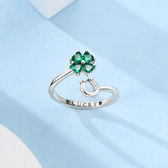 Four-Leaf Clover Ring