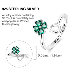 Four-Leaf Clover Ring