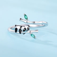 Adjustable Panda Ring