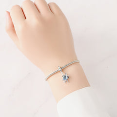 Sterling Silver Sun Pendant Bracelet