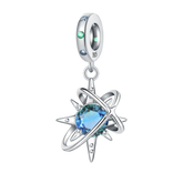 Sterling Silver Sun Pendant Bracelet