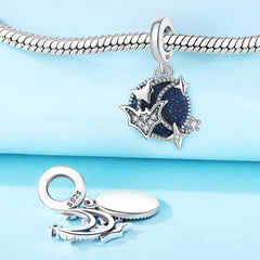 Star batman bracelet pendant