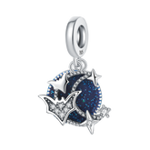 Star batman bracelet pendant