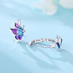 Solo Chroma Butterfly Earring