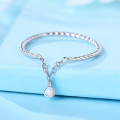 Twisted Aobao opening ring