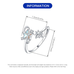 Adjustable Star Diamond Ring