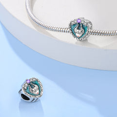 Sleeping Curse S925 Sterling Silver Oil-Painted Zircon Bracelet