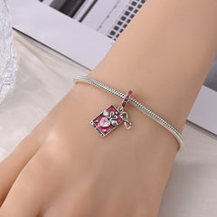 925 Sterling Silver Tarot Lovers Pendant Necklace