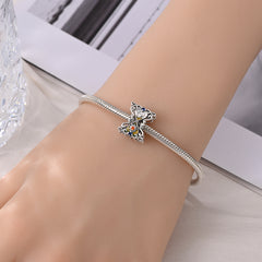 Sterling Silver Timekeeper Sandalwood Bead Bracelet