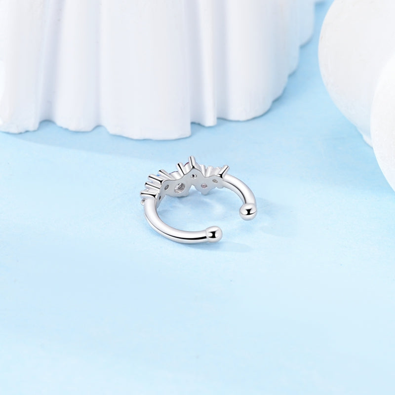 Hypoallergenic Zirconia Ear Cuff Clip