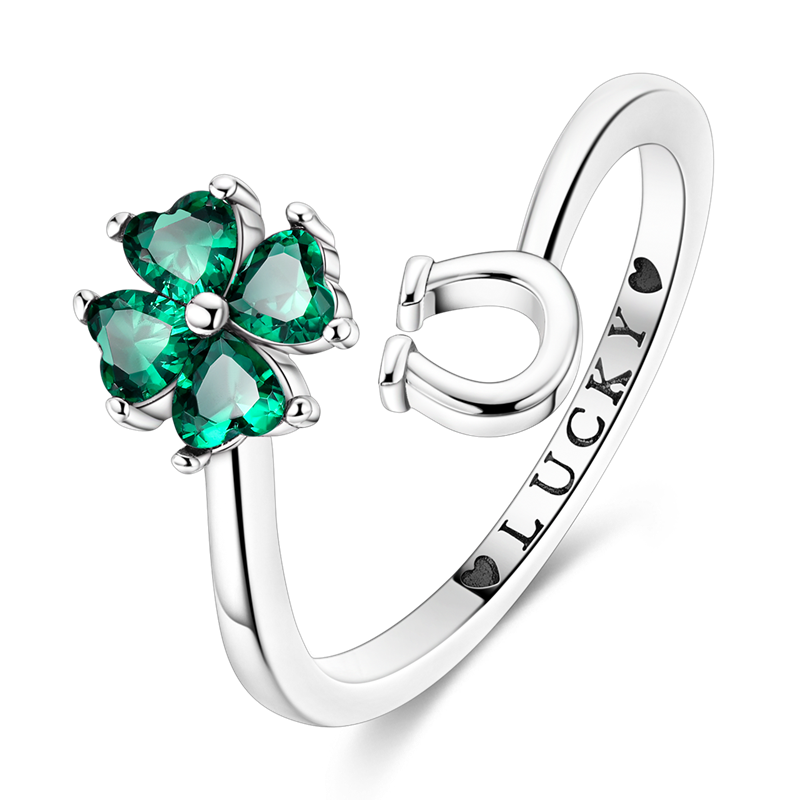 Four-Leaf Clover Ring