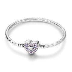 Heart Snake Chain Bracelet