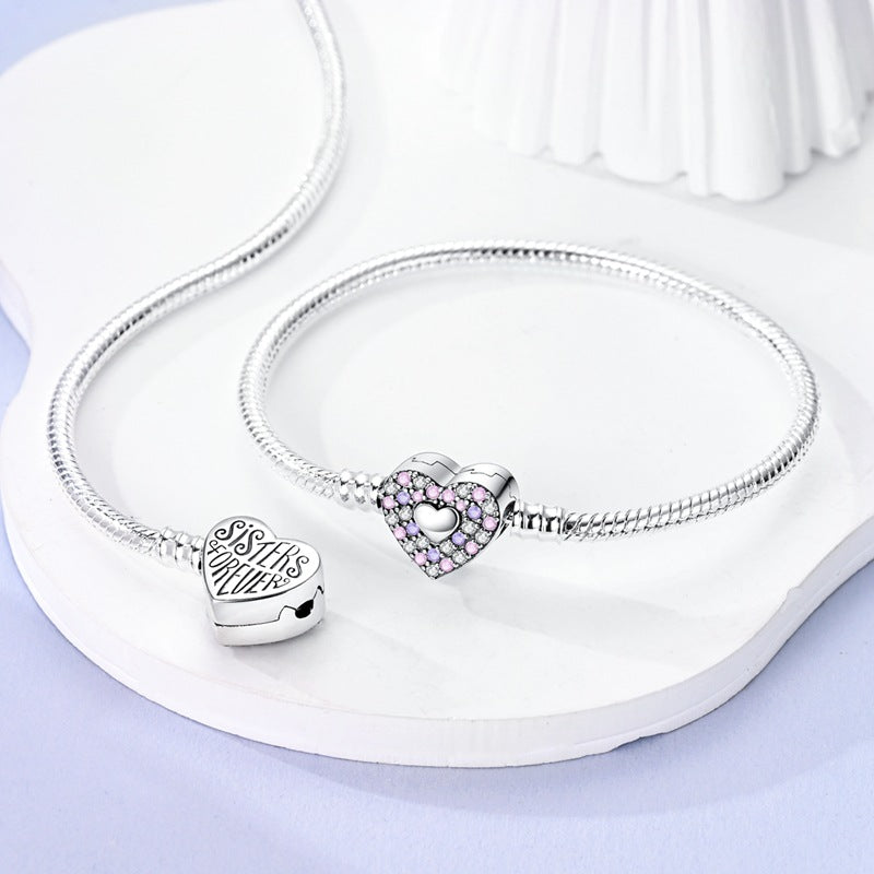 Heart Snake Chain Bracelet