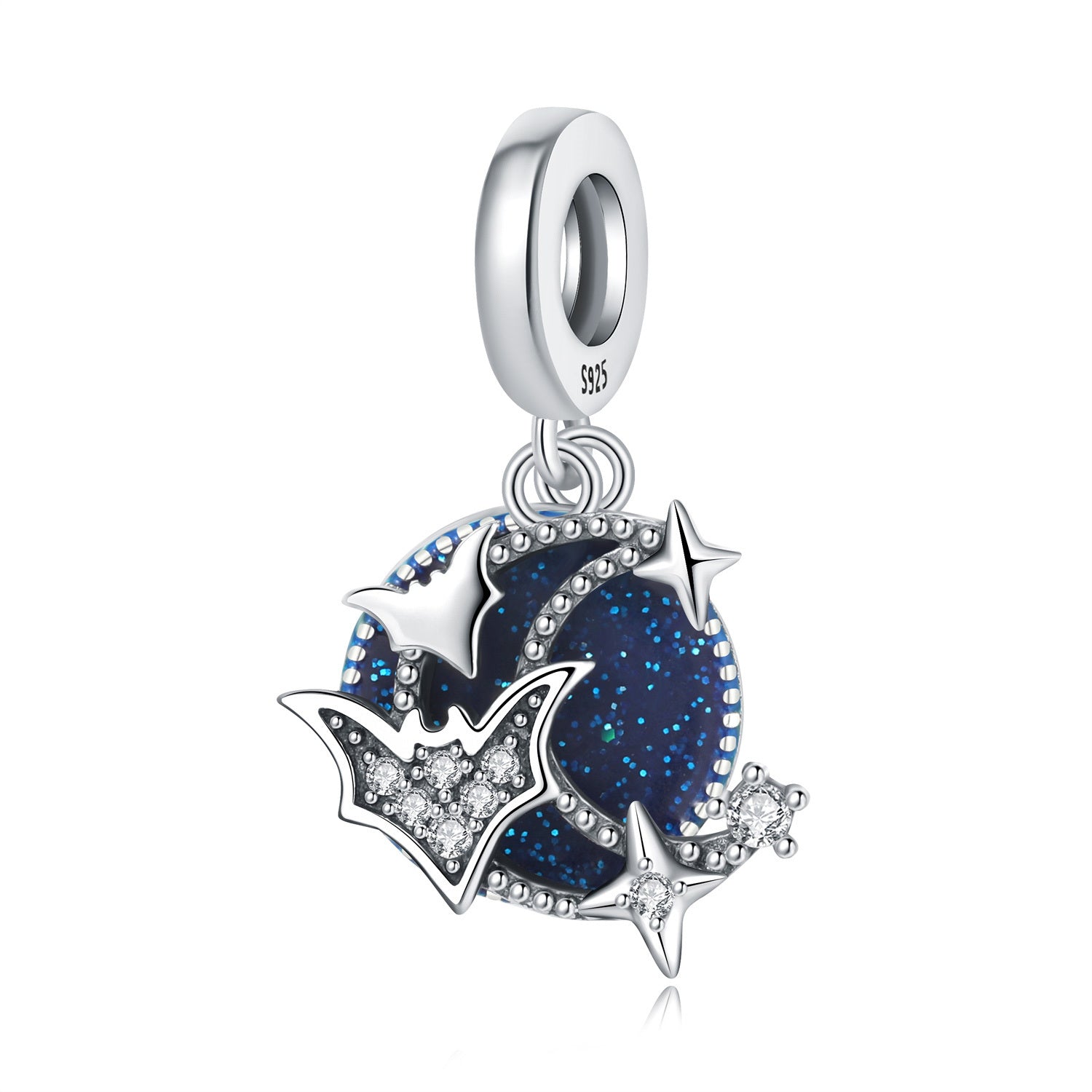 Star batman bracelet pendant
