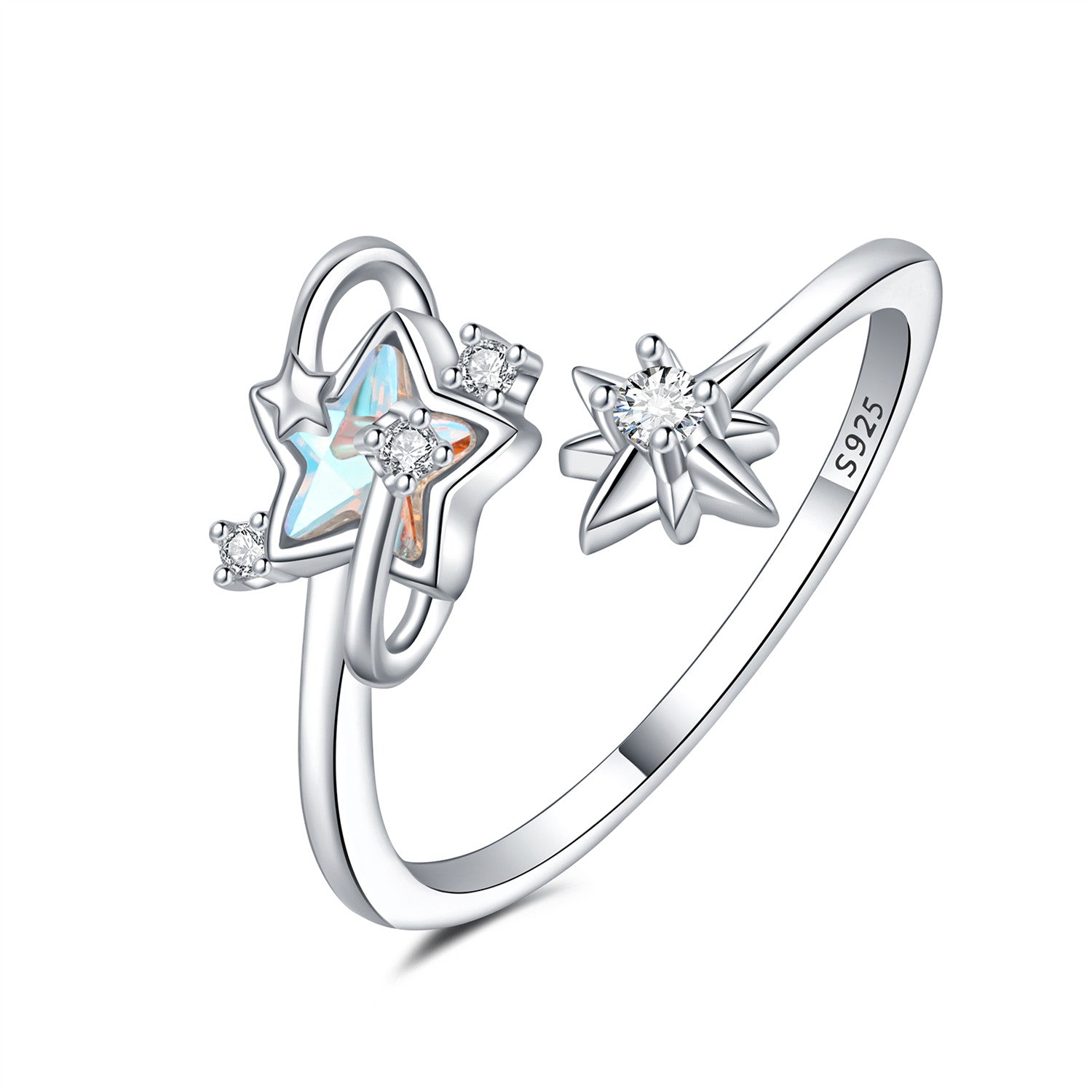 Adjustable Star Diamond Ring