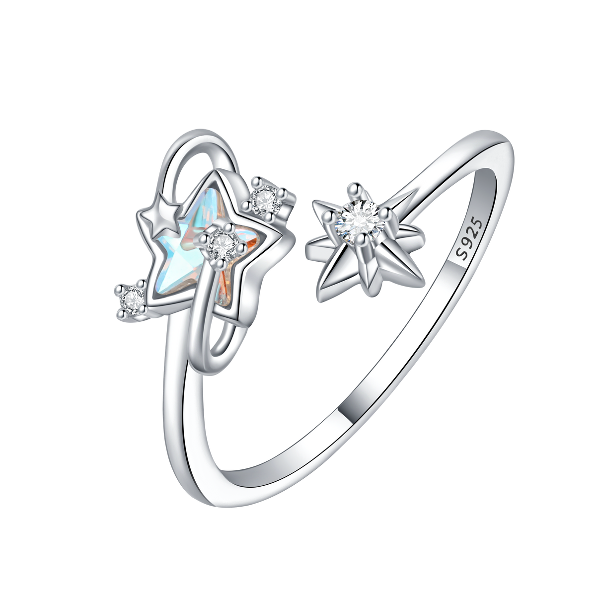 Adjustable Star Diamond Ring
