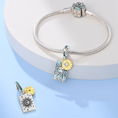 Sterling Silver Tarot Sun Pendant Necklace