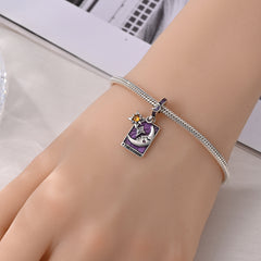925 Sterling Silver Tarot Moon Pendant Necklace