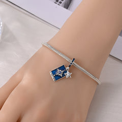 925 Sterling Silver Tarot Star Pendant Necklace