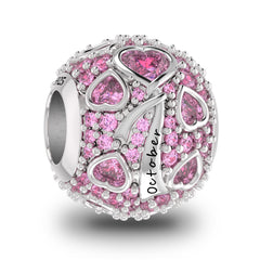 Lakese Garnet S925 Sterling Silver Courage Bead - Eternal Flame for Career & Love